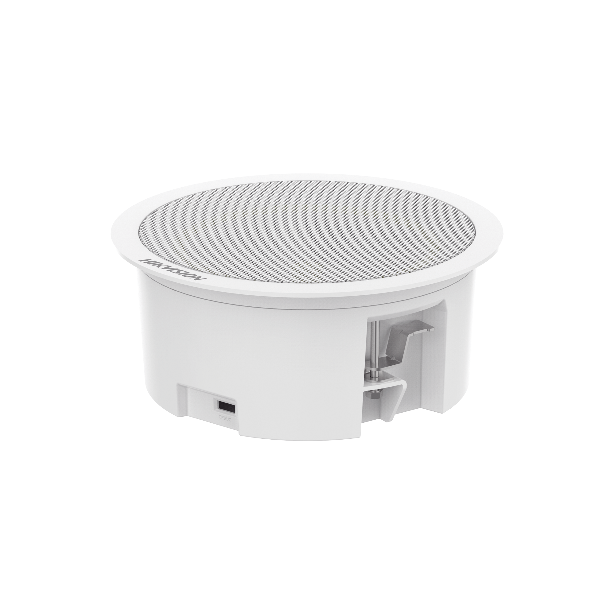 DS-QAZ0203G1-S|Altavoz Secundario para Montaje en Plafón / 3 Watts / 8 Ohms / Compatible con Altavoz IP HIKVISION / Uso en Interior